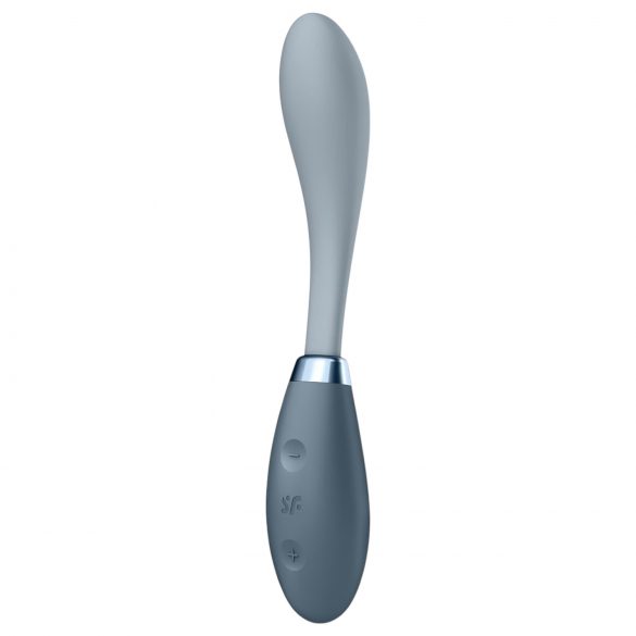 Satisfyer G-Spot Flex 3 - uzlādējams G-punkta vibrators (pelēks)