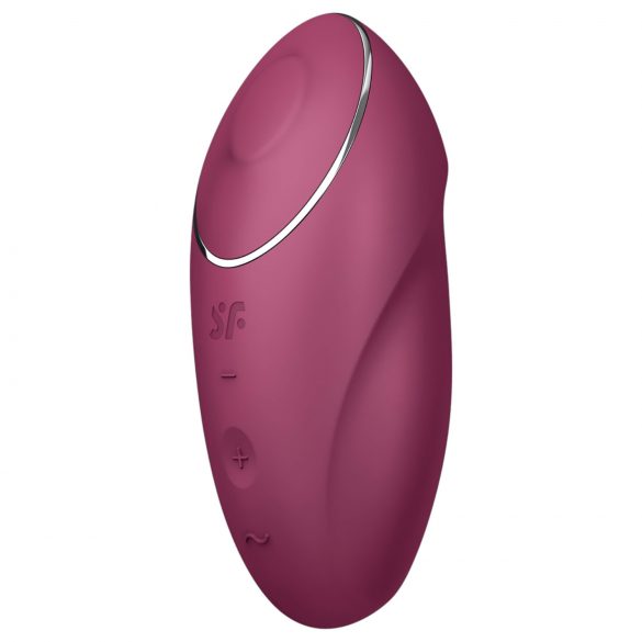 Satisfyer Tap & Climax 1 - 2in1 vibrators un klitora stimulators (sarkans)