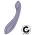 Satisfyer G-Force - uzlādējams, ūdensizturīgs G-punkta vibrators (violets)