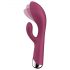 Satisfyer Spinning Rabbit 1 - rotējošs klitora vibrators ar roku (sarkans)