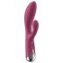 Satisfyer Spinning Rabbit 1 - rotējošs klitora vibrators ar roku (sarkans)