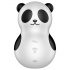 Satisfyer Pocket Panda - gaisa viļņu klitora stimulators (melns)