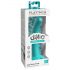 Dillio Curious Five - silikona dildo (15cm) - tirkīza