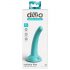 Dillio Curious Five - silikona dildo (15cm) - tirkīza