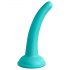 Dillio Curious Five - silikona dildo (15cm) - tirkīza