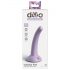 Dillio Curious Five - piesūcekņa silikona dildo (15cm) - violets