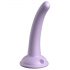 Dillio Curious Five - piesūcekņa silikona dildo (15cm) - violets