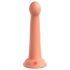 Dillio Slepenais Pētītājs - ozolzīles formas dildo (17 cm) - oranžs