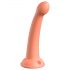 Dillio Slepenais Pētītājs - ozolzīles formas dildo (17 cm) - oranžs