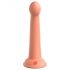 Dillio Slepenais Pētītājs - ozolzīles formas dildo (17 cm) - oranžs