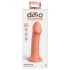 Dillio Lielais Varonis - silikona piesūcekņa dildo (17 cm) - oranžs