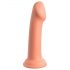 Dillio Lielais Varonis - silikona piesūcekņa dildo (17 cm) - oranžs