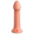 Dillio Lielais Varonis - silikona piesūcekņa dildo (17 cm) - oranžs