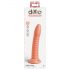 Dillio Wild Thing - rievots dildo (19 cm) - oranžs