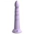 Dillio Slim Seven - piesūcekņa stimulējošais dildo (20 cm) - violets