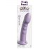 Dillio Super Eight - ar piesūcekni silikona dildo (21 cm) - violets