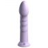 Dillio Super Eight - ar piesūcekni silikona dildo (21 cm) - violets