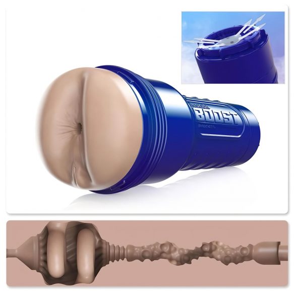 Fleshlight Boost Blast - dabīgs anālās masturbators (dabīgs)