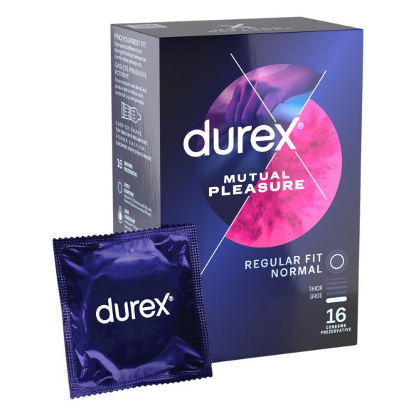 Durex Mutual Pleasure - aizkavējošā prezervatīvi (16 gab.)