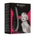 Womanizer Marilyn Monroe - uzlādējams gaisa viļņu klitora stimulators (melns)