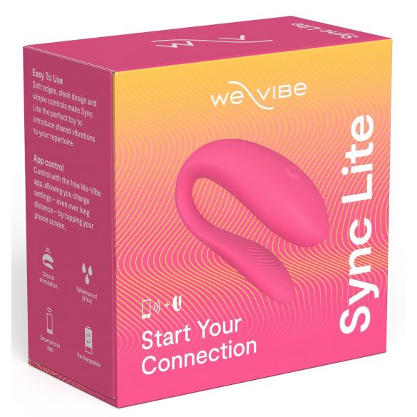 We-Vibe Sync Lite - gudra, radio pāru vibrators (rozā)