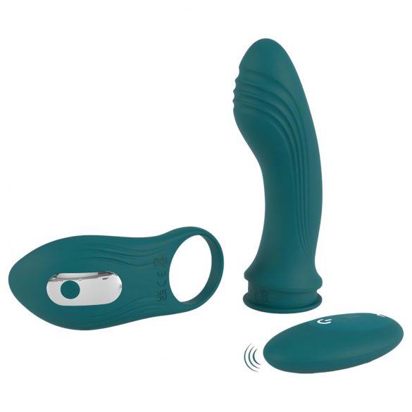 Pāru Izvēle - 3 vienā variējams vibrators (tirkīza)