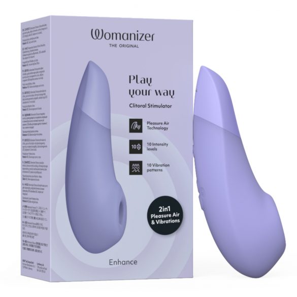 Womanizer Enhance - gaisa viļņu klitora stimulators (violets)