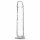 Addiction Crystal - ietilpīgs dildos (caurspīdīgs) - 18cm