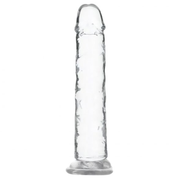 Addiction Crystal - ietilpīgs dildos (caurspīdīgs) - 18cm