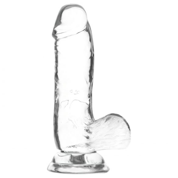 Addiction Crystal - kājstādiņš ar sēkliniekiem (caurspīdīgs) - 15cm