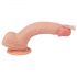 "Lovetoy Nature Cock - piesūcekņa pamatne ar dabīga izskata dildo - 21cm (dabīgs)"