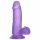 Lovetoy Jelly Studs - piesūceknis reālistiskais dildo - 15cm (violetais)