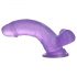 Lovetoy Jelly Studs - piesūceknis reālistiskais dildo - 15cm (violetais)