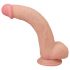 Lovetoy Sliding-Skin - divslāņu piesūcekņa dildo - 23 cm (dabisks)