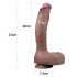 Lovetoy Nature Cock - divslāņu reālistisks dildo - 26 cm (dabīgs)