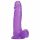 Tracy's Dog Jelly 8 - piesūceknis, sēklinieki dildo (violets)