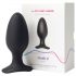 LOVENSE Hush 2 L - akumulators mazais anālais vibrators (57mm) - melns