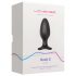 LOVENSE Hush 2 L - akumulators mazais anālais vibrators (57mm) - melns