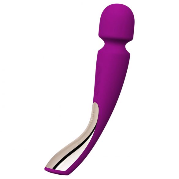 LELO Smart Wand 2 - vidējs - akumulatora masāžas vibrators (violets)