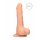 RealRock Dong 8 - dzīvs dildo ar sēkliniekiem (20cm) - dabīgs