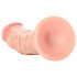 RealRock - ar piesūcekni reālistisks dildo - 15,5 cm (dabīgs)