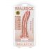 RealRock - ar piesūcekni reālistisks dildo - 15,5 cm (dabīgs)