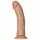 RealRock - piesūcekņa taustes realistisks dildo - 15,5cm (tumši naturāls)