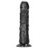 RealRock - reālistisks piesūcekņa dildo - 15,5cm (melns)