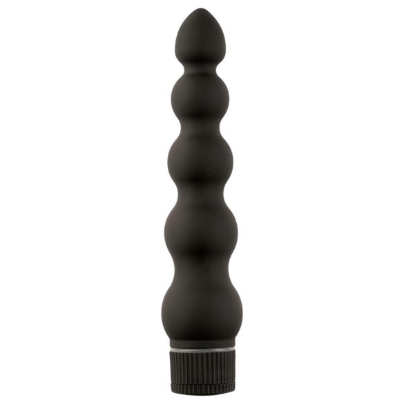 Black Magic 7 - stingrs 5 lodveida anālais vibrators (melns)