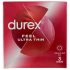 Durex Feel Ultra Thin - ultra plānas prezervatīvi (3 gab.)