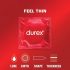 Durex Feel Thin - reālistiskas sajūtas prezervatīvi (12gab)