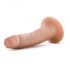 Dr. Skin 5,5 - piesūcekņa dabīgs dildo - smilškrāsa (14cm)