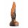 Radījums Gaiļi Ravager - teksturēts silikona dildo - 20cm (oranžs)