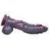 "Creature Cocks Hydra - silikoninis dildo - 27cm (violets)"